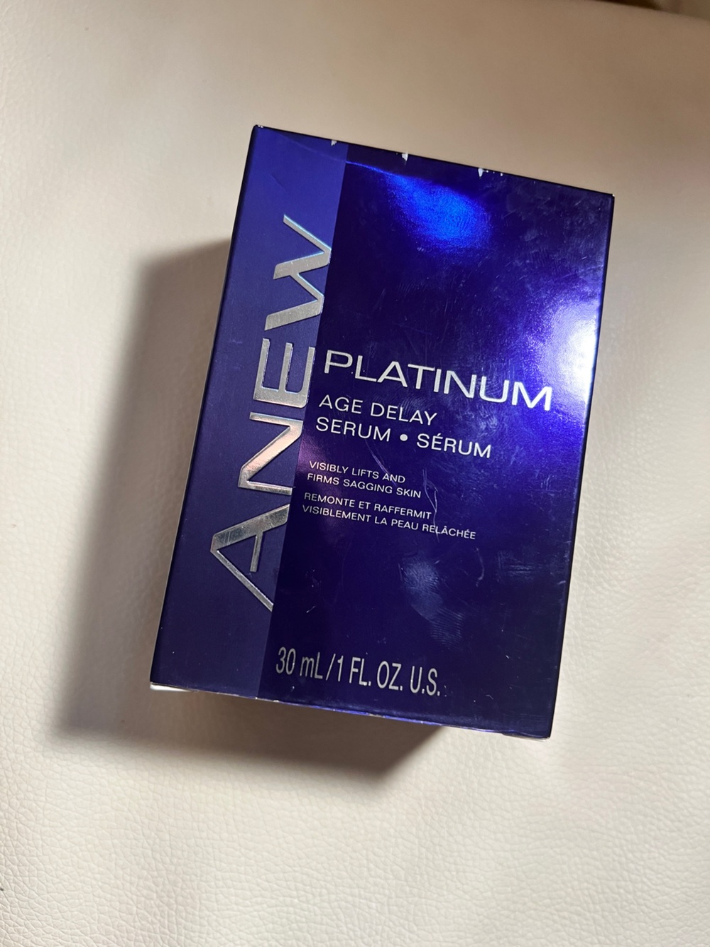 Avon ANEW platinum age delay serum 1 fl oz FULL SIZE